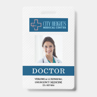 Doctor Name Photo ID Hospital Logo Professional Badge