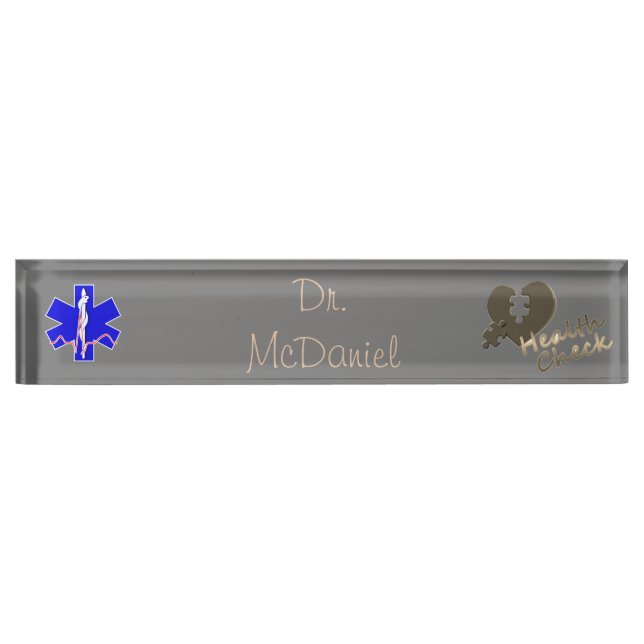 Doctor Nameplate (Front)