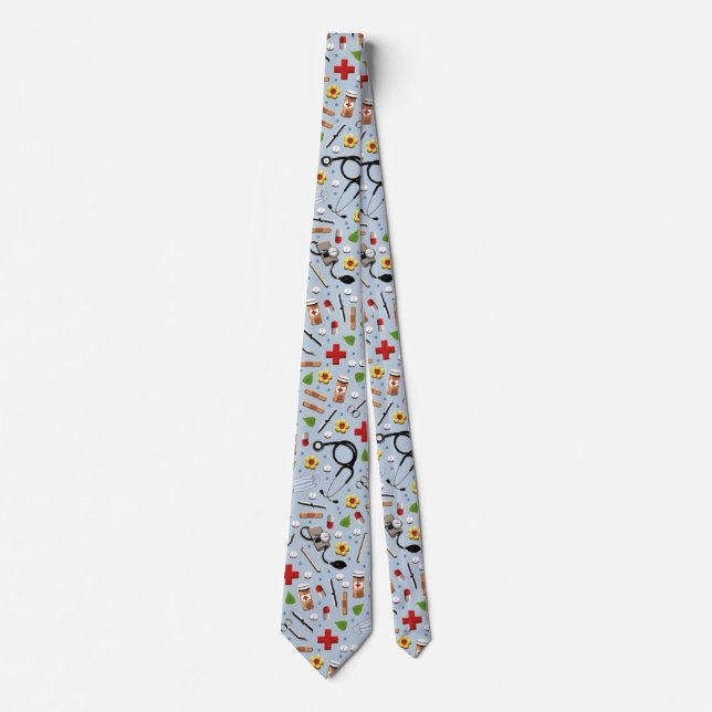 Doctor novelty gift neck tie (Front)