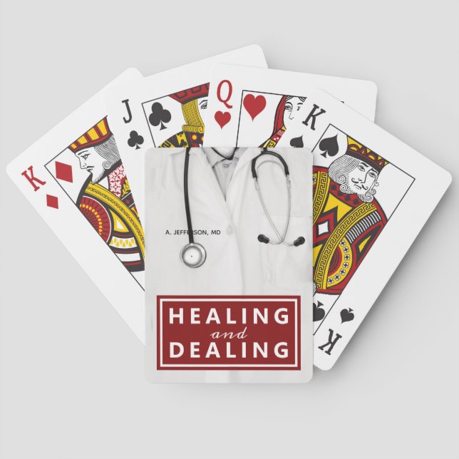 Doctor Novelty Gifts Bicycle Playing Cards (Back)