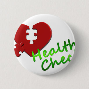 Doctor Nurse Medical Office Business Peace Love 6 Cm Round Badge