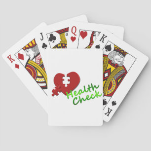 Doctor Nurse Medical Office Business Peace Love Playing Cards