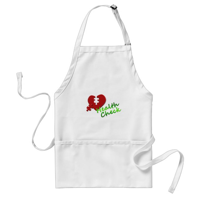Doctor Nurse Medical Office Business Peace Love Standard Apron (Front)