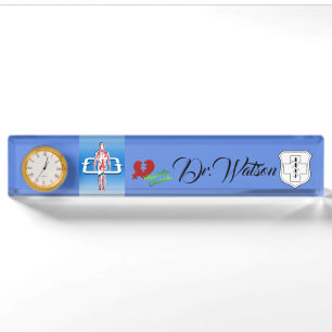 Doctor Nurse Medical Office Destiny Nameplate
