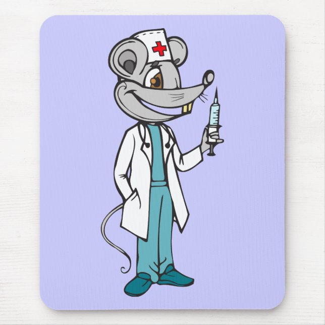 Doctor Nurse Mouse Mat (Front)