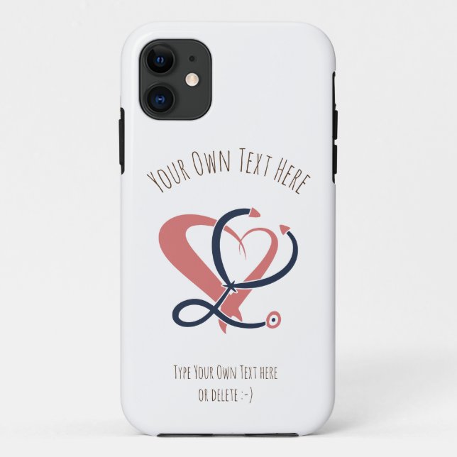 Doctor, nurse, paramedic, emergency gift template Case-Mate iPhone case (Back)