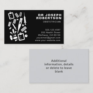 Doctor, Nurse, Phamacist Business Card
