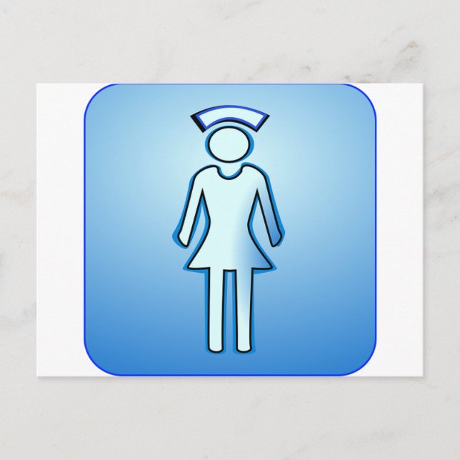 Doctor Nurse Sports Medicine Peace Love Destiny Postcard (Front)