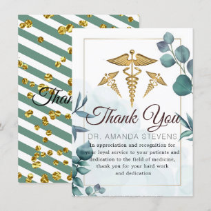 Doctor Nurse Thank You Card