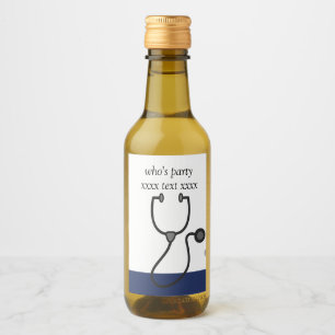 Doctor , Nursing, Medical, hospital Wine Label