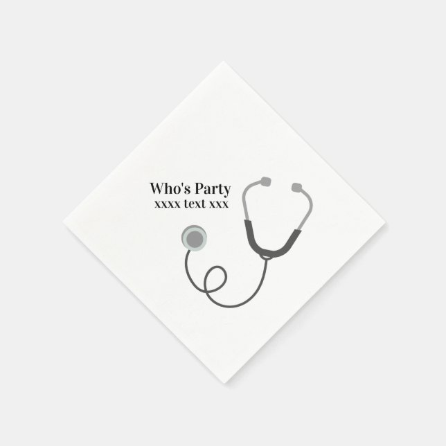 Doctor , Nursing, Medical Napkin (Corner)