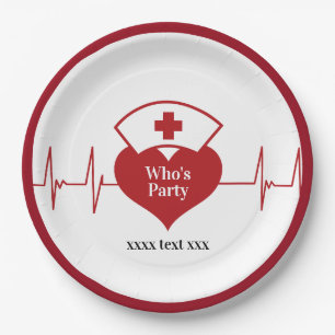 Doctor , Nursing, Medical Paper Plate