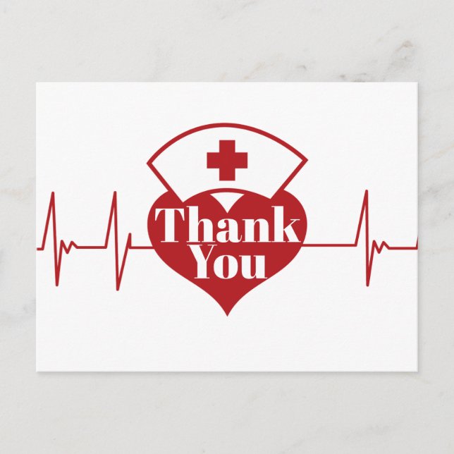 Doctor , Nursing, Medical thank you card (Front)