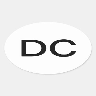 Doctor of Chiropractic Oval Sticker