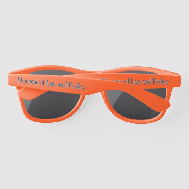 Doctor of Law and Policy Sunglasses (Back)