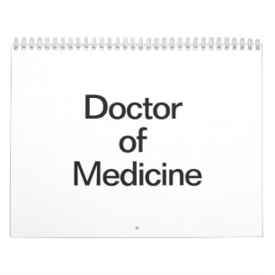 Doctor of Medicine Calendar