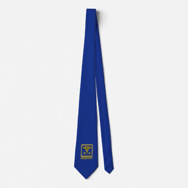 Doctor of Osteopathic Medicine Shield Necktie (Front)