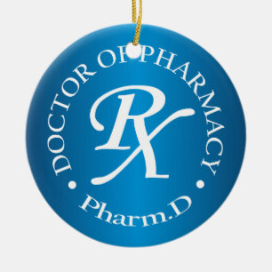 Doctor of Pharmacy Ceramic Tree Decoration