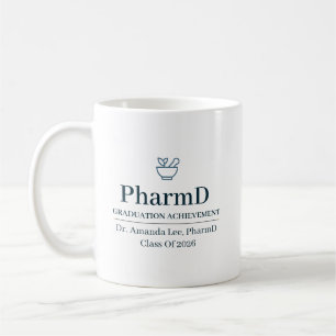 Doctor of Pharmacy Custom Name Since Year Coffee Mug