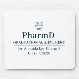 Doctor of Pharmacy Custom Name Since Year Mouse Mat
