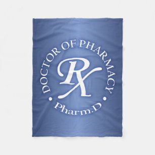 Doctor of Pharmacy Fleece Blanket