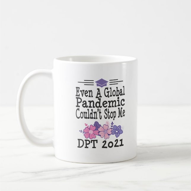 Doctor of Physical Therapy DPT Graduation Gift Coffee Mug (Left)