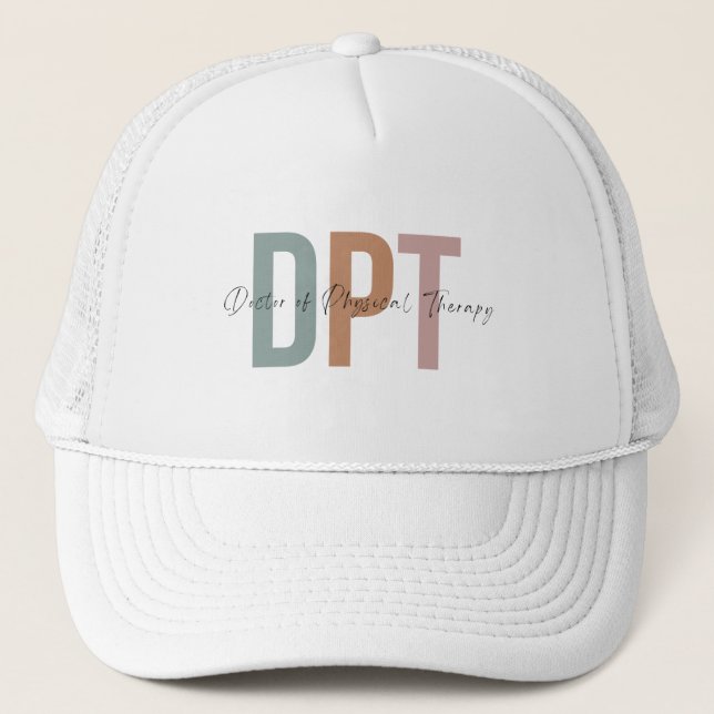 Doctor of Physical Therapy Trucker Hat (Front)
