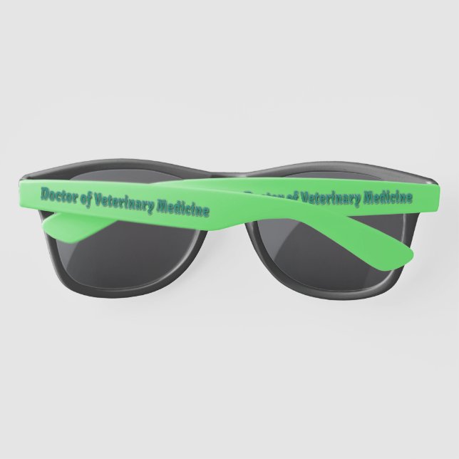 Doctor of Veterinary Medicine Sunglasses (Back)