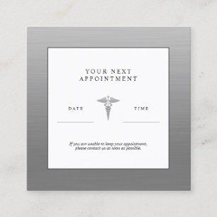 Doctor Office Appointment Card