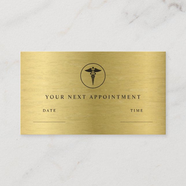 Doctor Office Appointment Card (Front)