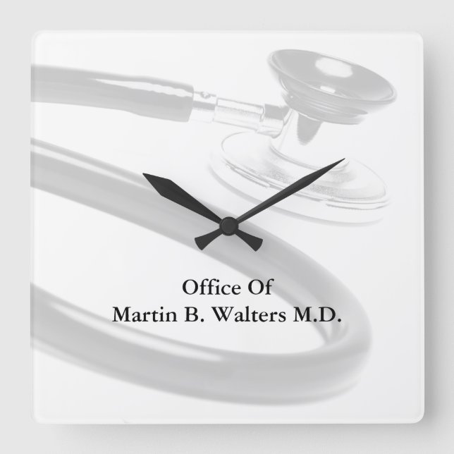 Doctor Office Business Wall Clock (Front)