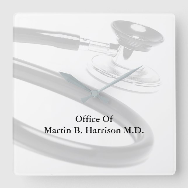 Doctor Office Wall Decor Clock (Front)