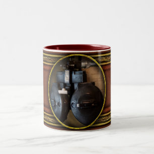 Doctor - Optometry - An old phoropter Two-Tone Coffee Mug