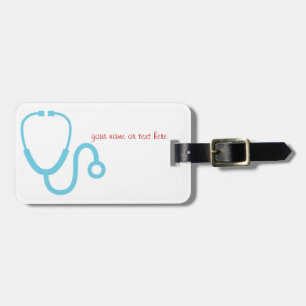 doctor or medical professional luggage tag