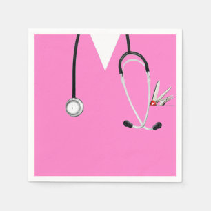 Doctor Party Napkin