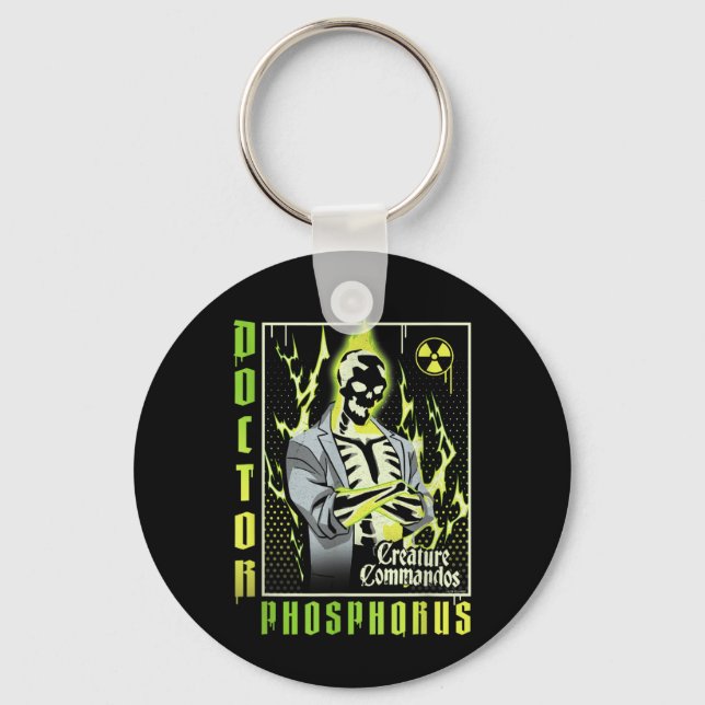 Doctor Phosphorus Poster Design Key Ring (Front)