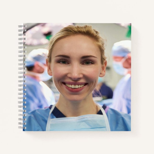 Doctor Photo Customize Personalize Notebook (Front)