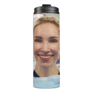 Doctor Photo Customize Personalize Thermal Tumbler