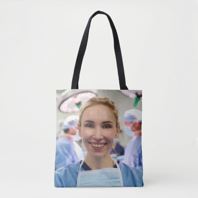Doctor Photo Customize Personalize Tote Bag (Front)
