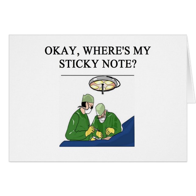 doctor physician surgeon joke (Front Horizontal)