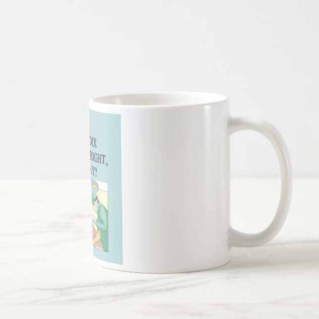 doctor physician surgeon joke coffee mug (Right)