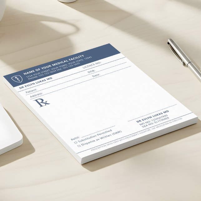 Doctor Prescription Medical RX Pad (Creator Uploaded)