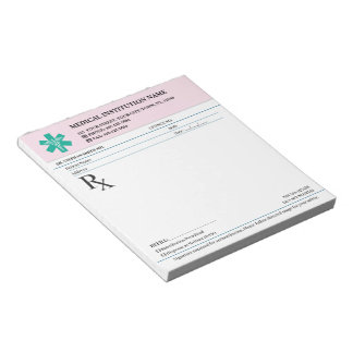 Doctor Prescription Medical RX Pad – Security Rose