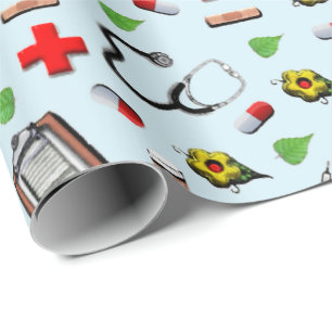Doctor Retirement Gift Wrapping Paper
