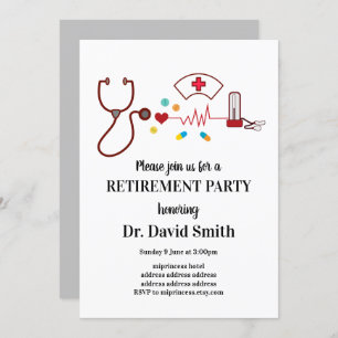 Doctor retirement invitation
