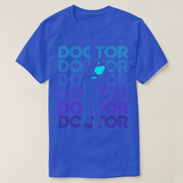 Doctor Retro Gift T-Shirt (Design Front)