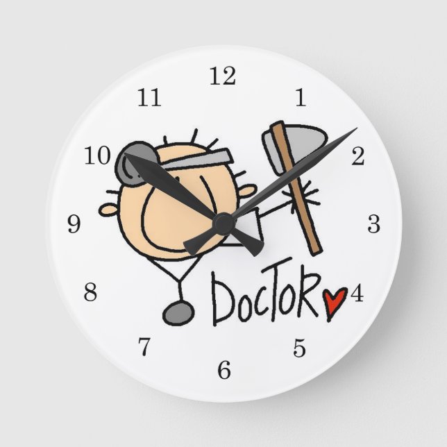 Doctor Round Clock (Front)