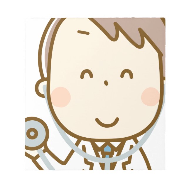 Doctor Stethoscope Notepad (Front)