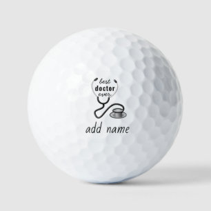 Doctor Stethoscope physician Hospital Customised Golf Balls