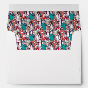 Doctor & Surgeon Pattern Envelope